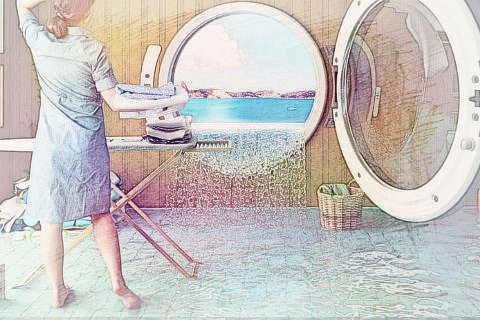 房间进水